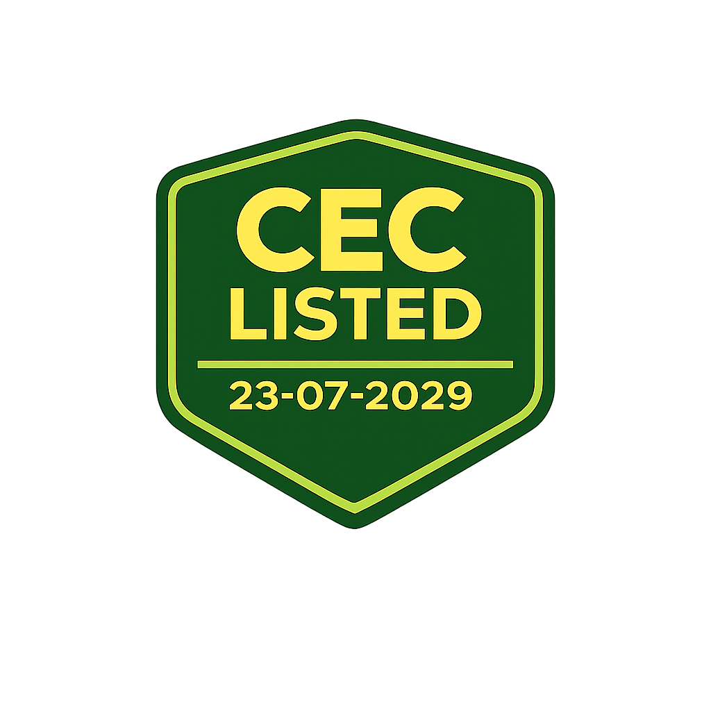 CEC listed until 23-07-2029